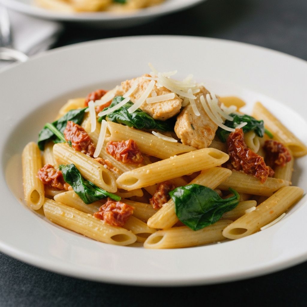 Sun-Dried Tomato Chicken Pasta